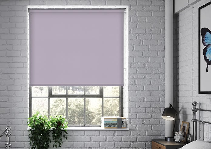 Hush (Blackout Sound Barrier), Lilac - Roller Blind - Image 3